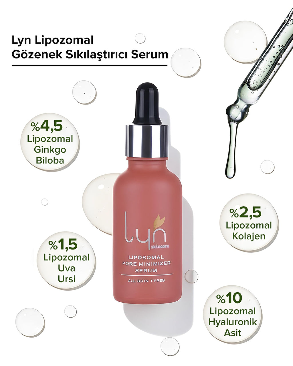 Lipozomal Gözenek Sıkılaştırıcı Serum