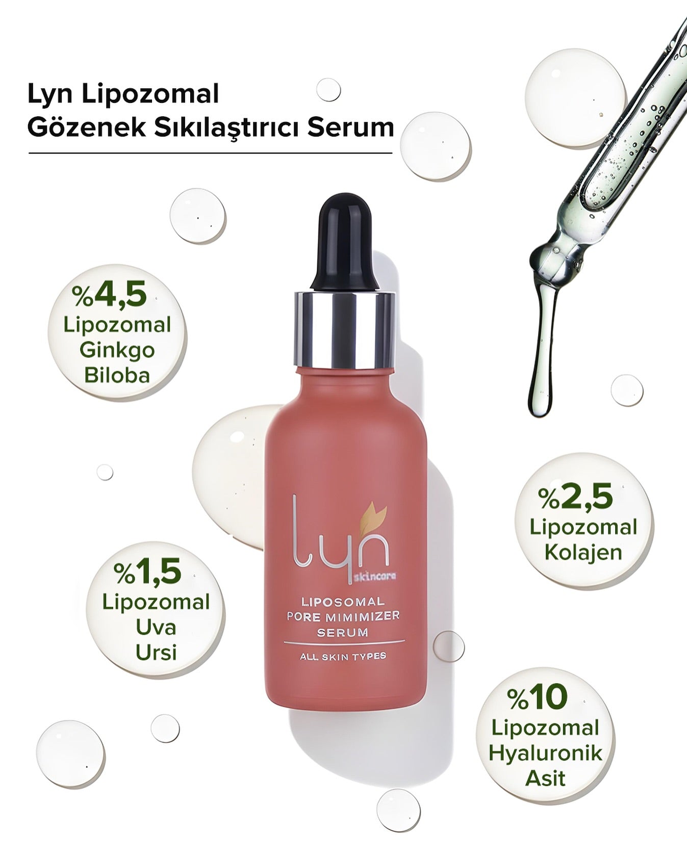Lipozomal Gözenek Sıkılaştırıcı Serum