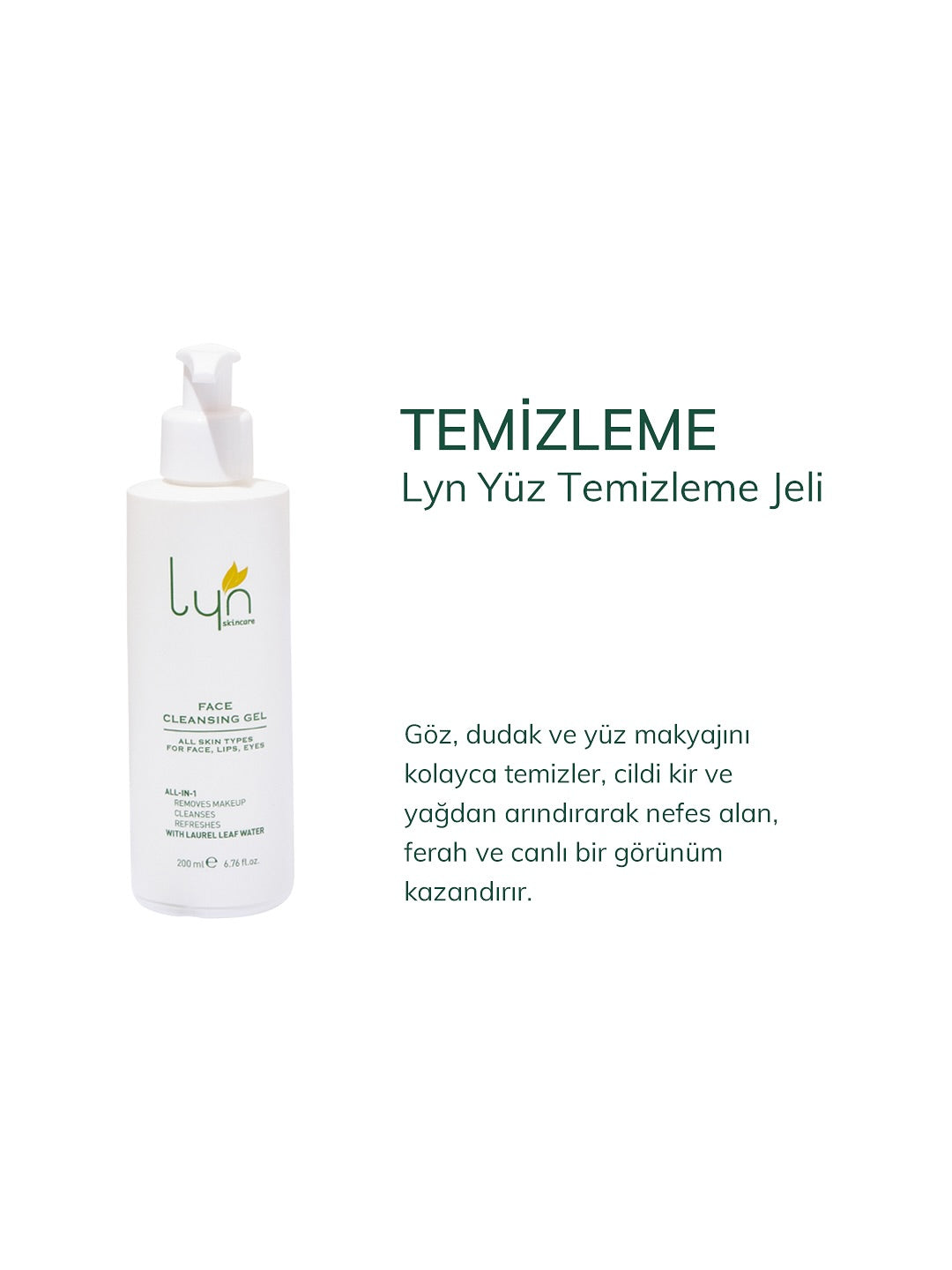 Yüz Temizleme Jeli