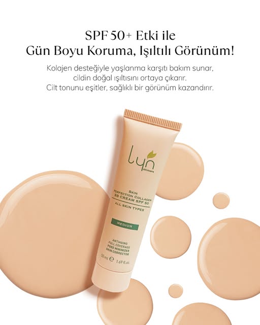 Cilt Mükemmelleştiren Kolajen BB Krem SPF50