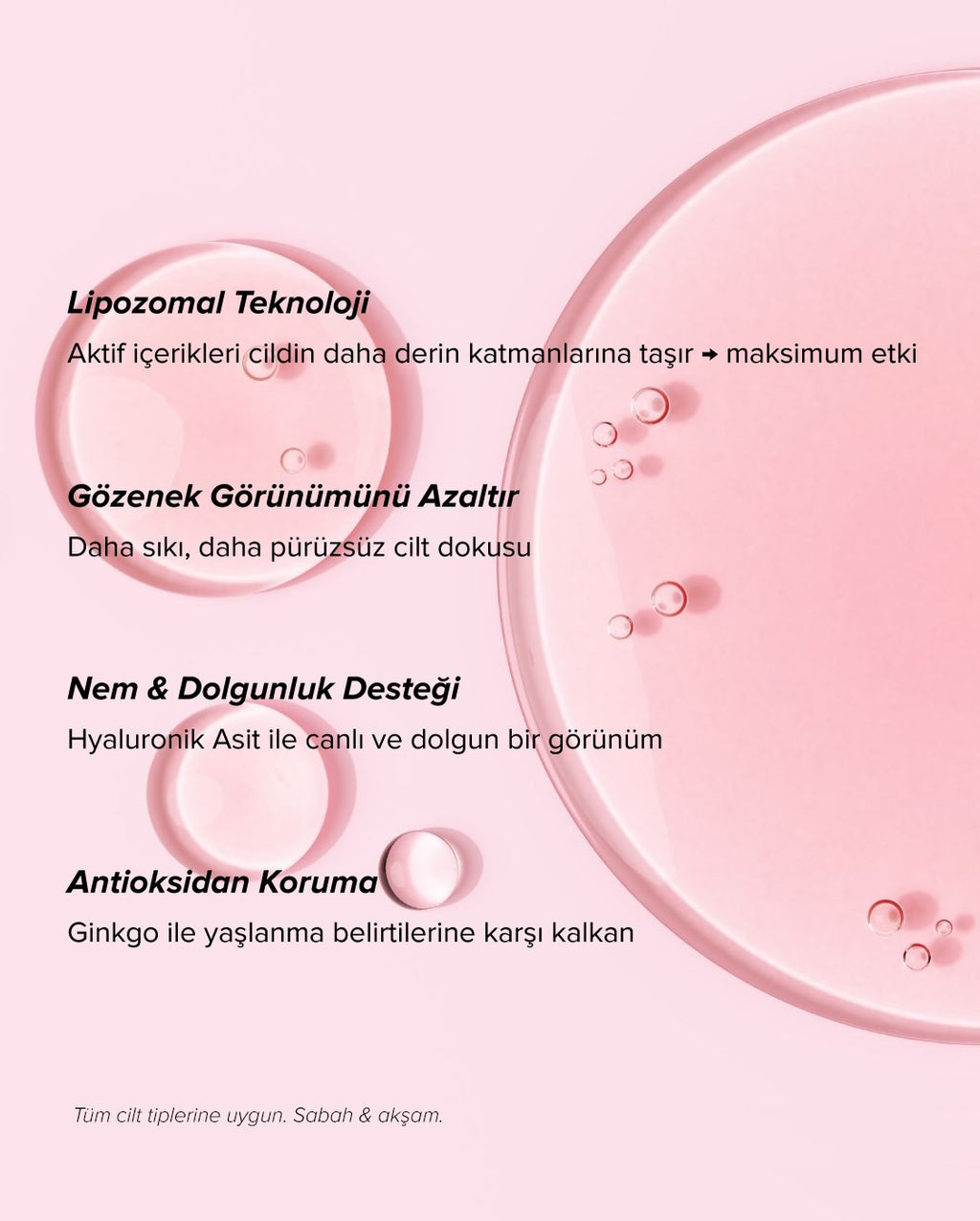 Lipozomal Gözenek Sıkılaştırıcı Serum