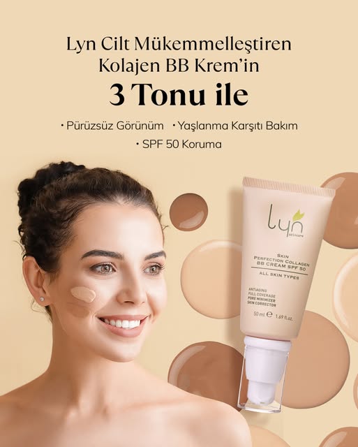Cilt Mükemmelleştiren Kolajen BB Krem SPF50