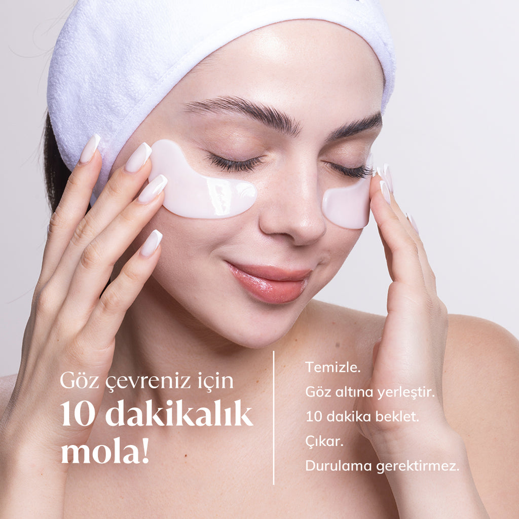 Nemlendirici Kolajen Göz Maskesi – Tekli