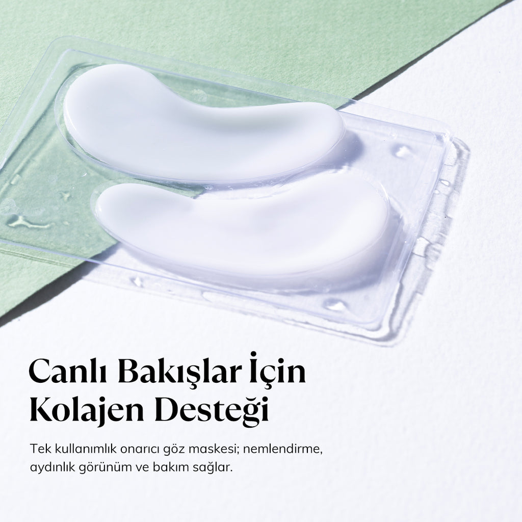 Nemlendirici Kolajen Göz Maskesi – Tekli